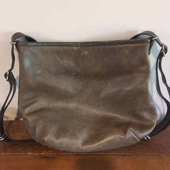Rough & Tumble Brown N/S Slouchy Hobo with Adjustable Strap - Picture 2 of 10